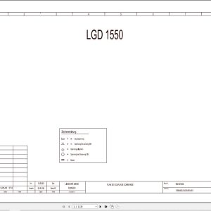 Liebherr Crane LGD 1800 Z14369 Electric and Hydraulic Diagrams FR 1