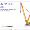 Liebherr Crane LR 11000 Z98200 Electric and Hydraulic Diagrams FR 1