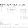 Liebherr Crane LR 11200 Z15049 Electric and Hydraulic Diagrams FR 1