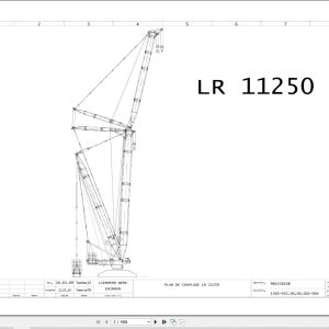 Liebherr Crane LR 11250 Z74810 Electric and Hydraulic Diagrams FR 1
