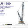 Liebherr Crane LR 1500 Z74430 Electric and Hydraulic Diagrams FR 1