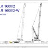Liebherr Crane LR 1600 2 Z74607 Electric and Hydraulic Diagrams ES 1