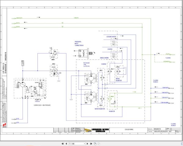 Liebherr Crane LR 1800 1.0 Z48402 Electric and Hydraulic Diagrams EN 3