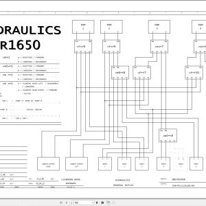 Liebherr Crane LR 1800 Z15078 Electric and Hydraulic Diagrams EN 1