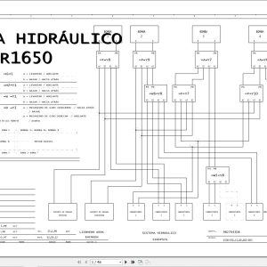 Liebherr Crane LR 1800 Z15078 Electric and Hydraulic Diagrams ES 1