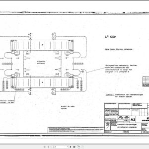 Liebherr Crane LRD 1350 Z11705 Electric and Hydraulic Diagrams DE 1