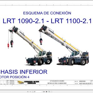 Liebherr Crane LRT 1090 2.1 Z53701 Electric and Hydraulic Diagrams ES 1