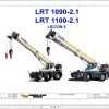 Liebherr Crane LRT 1100 2.1 Z54300 Electric and Hydraulic Diagrams DE 1