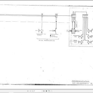 Liebherr Crane LT 1020 Z10123 Electric Diagrams 1