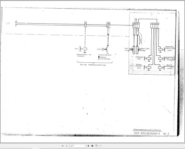 Liebherr Crane LT 1020 Z10123 Electric Diagrams 1