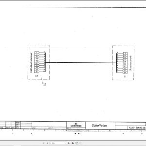 Liebherr Crane LT 1055 Z11346 Electric Diagrams DE 1