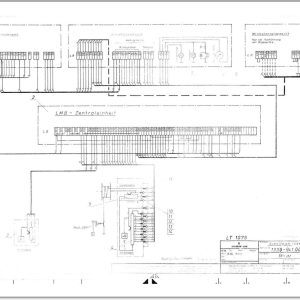 Liebherr Crane LT 1080 Z10554 Electric Diagrams DE 1