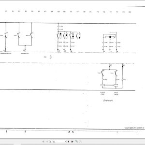 Liebherr Crane LT 1100 Z10108 Electric Diagrams DE 1