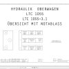 Liebherr Crane LTC 1055 Z56200 Electric and Hydraulic Diagrams DE 1