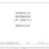 Liebherr Crane LTF 1035 3.1 Z75058 Electric and Hydraulic Diagrams DE 1
