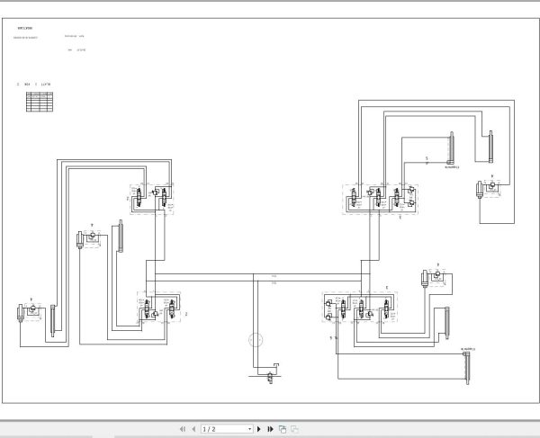 Liebherr Crane LTF 1040 Z14453 Electric and Hydraulic Diagrams DE 3