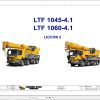 Liebherr Crane LTF 1060 4.1 Z76000 Electric and Hydraulic Diagrams FR 1