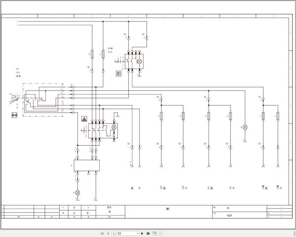 Liebherr Crane LTL 1025 Z20001 Electric Diagrams ES 1