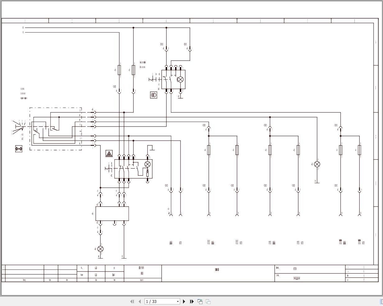 Liebherr Crane LTL 1025 Z20001 Electric Diagrams ES 1