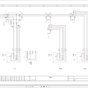 Liebherr Crane LTL 1025 Z20001 Electric Diagrams FR 1