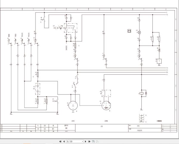 Liebherr Crane LTL 1025 Z20001 Electric Diagrams FR 2