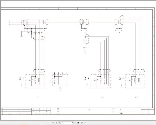 Liebherr Crane LTL 1025 Z20001 Electric Diagrams RU 1