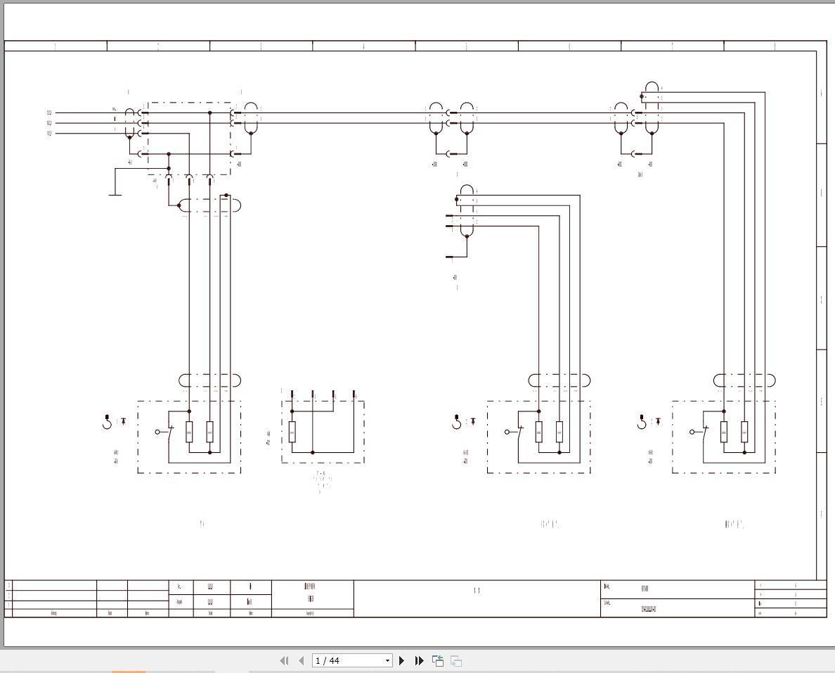 Liebherr Crane LTL 1025 Z20001 Electric Diagrams RU 1