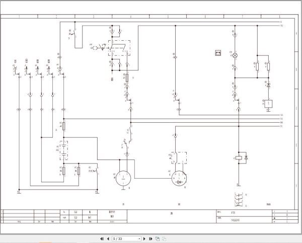 Liebherr Crane LTL 1025 Z20001 Electric Diagrams RU 2