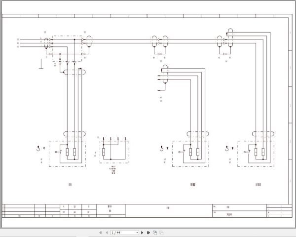 Liebherr Crane LTL 1025 Z20001 Electric and Hydraulic Diagrams EN 1