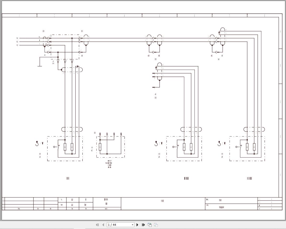 Liebherr Crane LTL 1025 Z20001 Electric and Hydraulic Diagrams EN 1