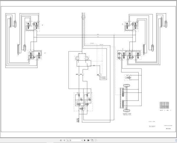 Liebherr Crane LTL 1025 Z20001 Electric and Hydraulic Diagrams EN 2