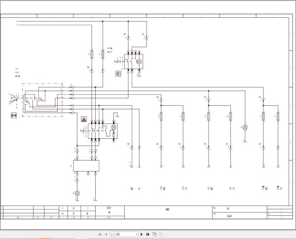 Liebherr Crane LTL 1030 Z20017 Electric Diagrams ES 1