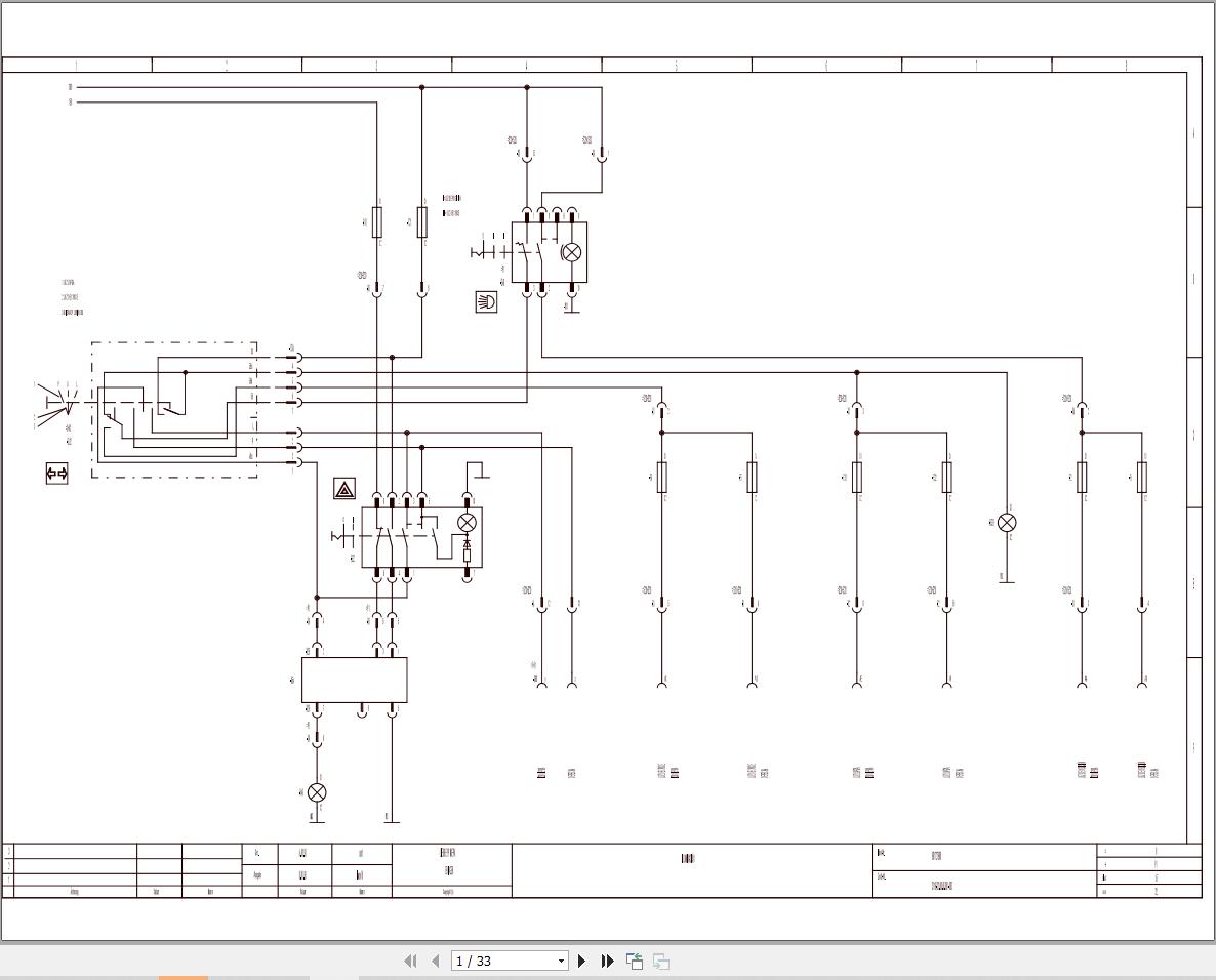 Liebherr Crane LTL 1030 Z20017 Electric Diagrams ES 1