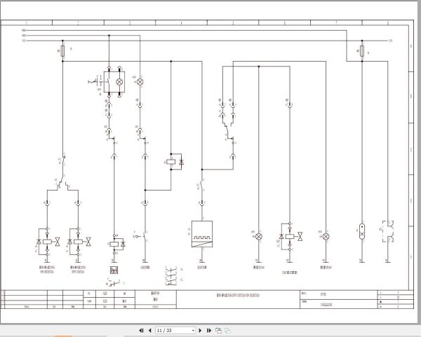 Liebherr Crane LTL 1030 Z20017 Electric Diagrams ES 2