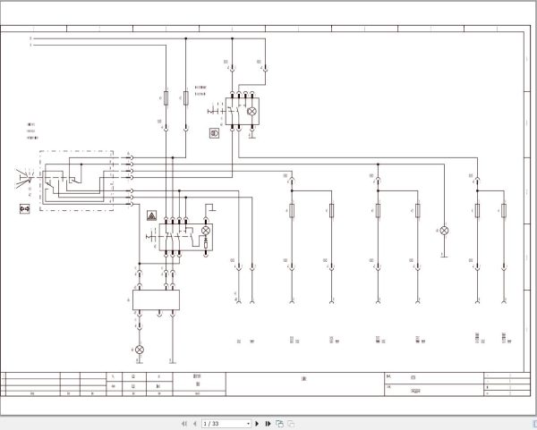 Liebherr Crane LTL 1030 Z20017 Electric Diagrams FR 2