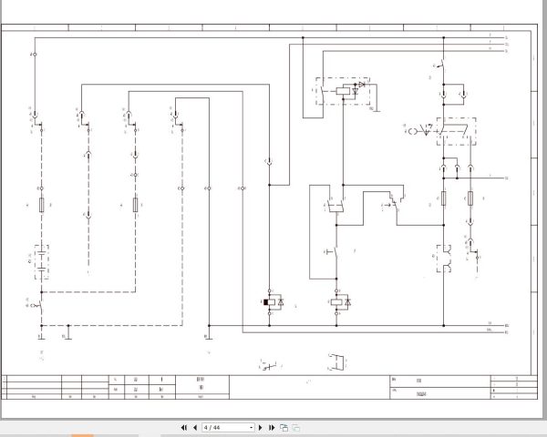 Liebherr Crane LTL 1030 Z20017 Electric Diagrams RU 1