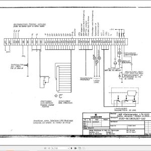 Liebherr Crane LTM 1020 Z10978 Electric Diagrams DE 1