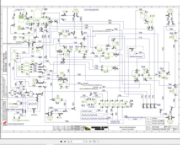 Liebherr Crane LTM 1030 2.1 Z80350 Electric and Hydraulic Diagrams FR 3