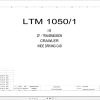 Liebherr Crane LTM 1040 1 Z19152 Electric and Hydraulic Diagrams EN 1
