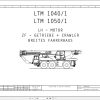 Liebherr Crane LTM 1050 1 Z55161 Electric and Hydraulic Diagrams DE 1