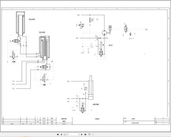 Liebherr Crane LTM 1050 1 Z55161 Electric and Hydraulic Diagrams EN 3