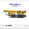 Liebherr Crane LTM 1050 3.1 Z83700 Electric and Hydraulic Diagrams EN 1