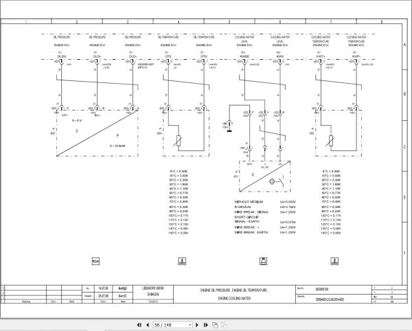 Liebherr Crane LTM 1055 1 Z55662 Electric and Hydraulic Diagrams EN 2