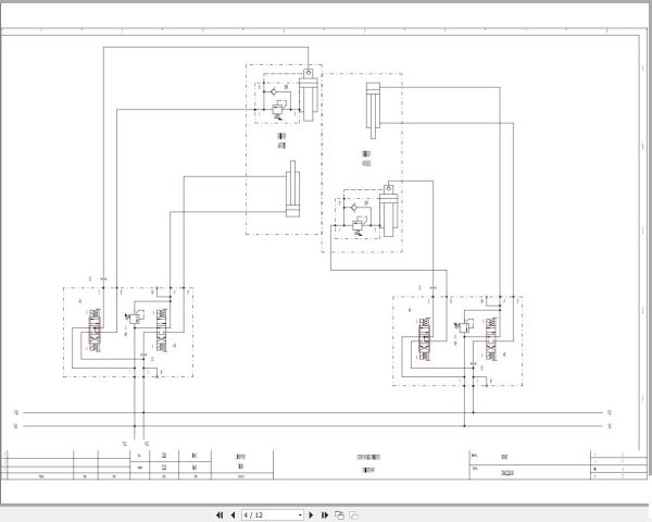 Liebherr Crane LTM 1055 1 Z55662 Electric and Hydraulic Diagrams FR 3