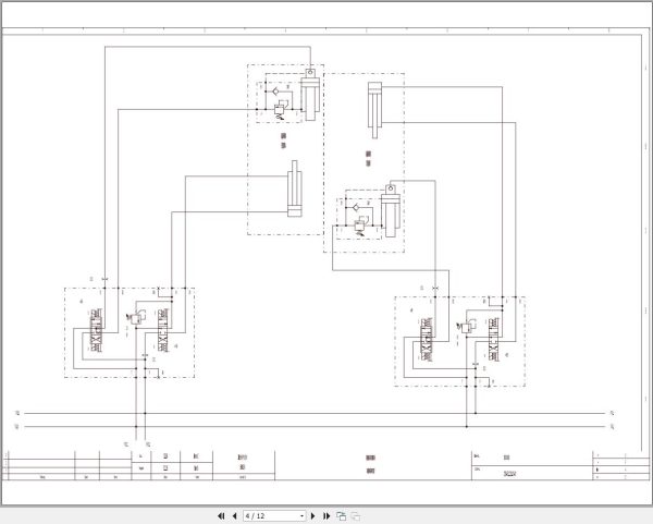 Liebherr Crane LTM 1055 1 Z55662 Electric and Hydraulic Diagrams RU 3