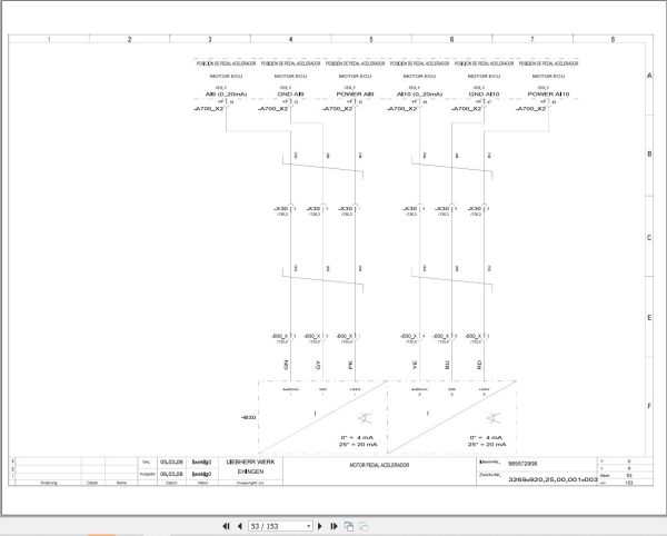 Liebherr Crane LTM 1055 3.1 Z84528 Electric and Hydraulic Diagrams ES 2