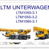 Liebherr Crane LTM 1055 3.2 Z85568 Electric and Hydraulic Diagrams DE 1