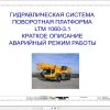 Liebherr Crane LTM 1060 3.1 Z45471 Electric and Hydraulic Diagrams RU 3