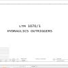 Liebherr Crane LTM 1070 1 Z22713 Electric and Hydraulic Diagrams EN 1