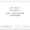Liebherr Crane LTM 1070 2 Z59015 Electric and Hydraulic Diagrams DE 3